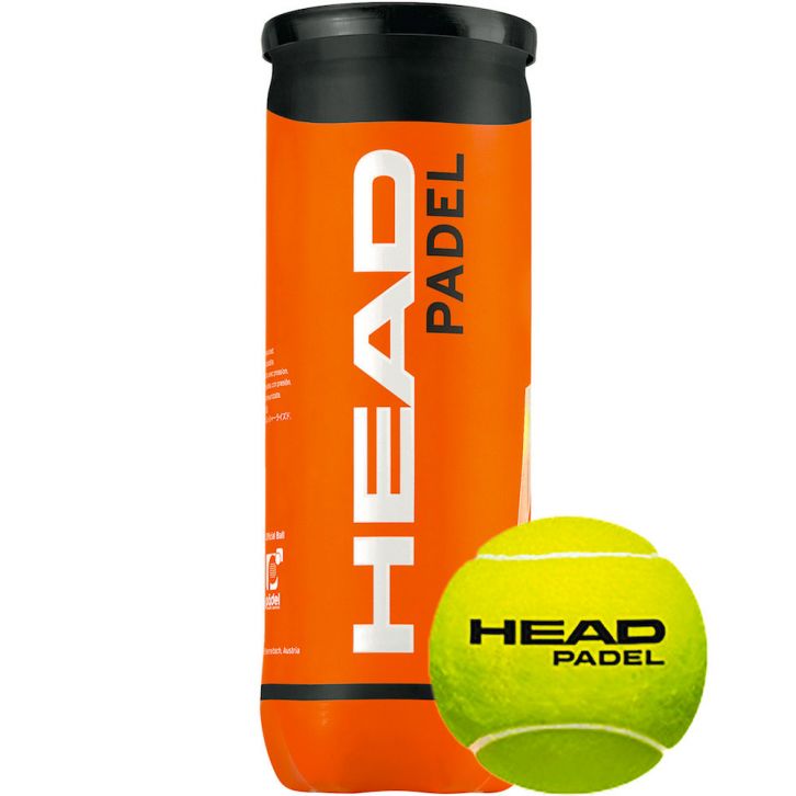 Head Pallina da Padel 575698 tubo da 3 frontale