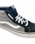 Vans scarpa sneakers da uomo SK8-Mid Reissue VN-0 XIIDZD nero grigio