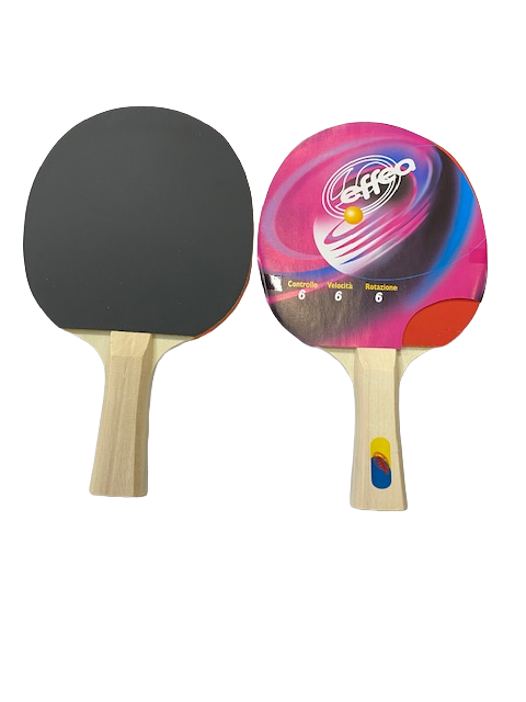 Effea Set da Ping Pong 2 racchette e 3 palline da 1 stella