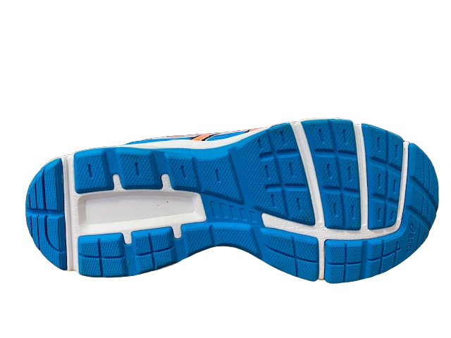 Asics scarpa da corsa da ragazzo Gel Galaxy 8 C520N 4230 blu arancio