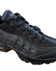 Nike scarpa sneakers da uomo Air Max 95 Essential CI3705 001 nero-grigio scuro