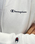 Champion Felpa con cappuccio 218287 WW001 WHT white