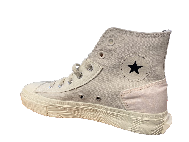 Converse Chuck Taylor Alt Star Tear Away sneakers alta A00794C Light Bone/Bianco vintage