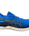 Asics scarpa da corsa da uomo Gel Nimbus 24 1011B359 405 blu grigio
