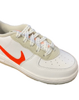 Nike Air Force  1 LV8 3 toddler snaeakers bassa da bambino CD7415 100 white-total orange