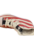 Converse Youth All Star HI 3J254 stars & bars sneakers alta con bandiera