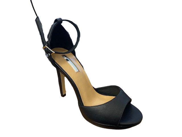 Gaudì scarpa con tacco e borchie al tallone da donna V83-65602 nero