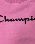 Champion Tuta da bambina Felpa e Pantalone 404235 CHA PS009 FUP rosa