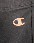 Champion pantalone sportivo da ragazza Leggings 404239 KK003 NBK confezione doppia nero