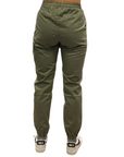 Hangar93 Pantalone militare in cotone con 1 tasca laterale Z2641J MIL02 verde army