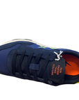 Sun68 sneakers da ragazzo Tom Fluo Z42302T 07 navy blue