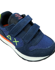 Sun68 sneakers da baby Tom Fluo Z42302B 07 navy blue