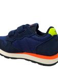 Sun68 sneakers da baby Tom Fluo Z42302B 07 navy blue