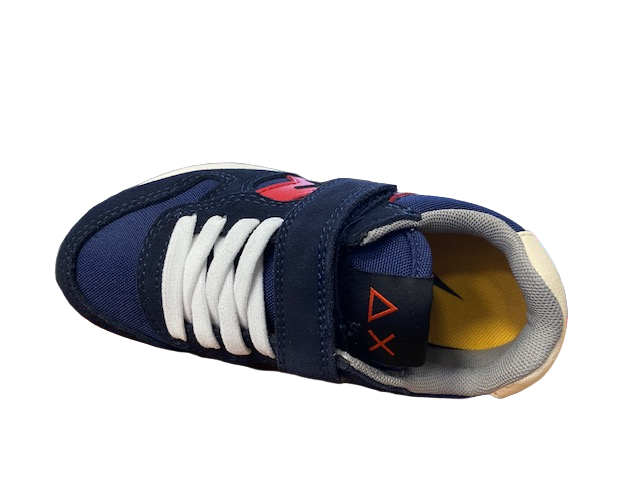 Sun68 sneakers da ragazzo Jaki Fluo Z42313K 07 navy blue