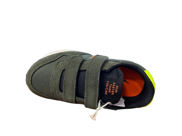 Sun68 sneakers da baby Tom Fluo Z42302B 74 militare scuro