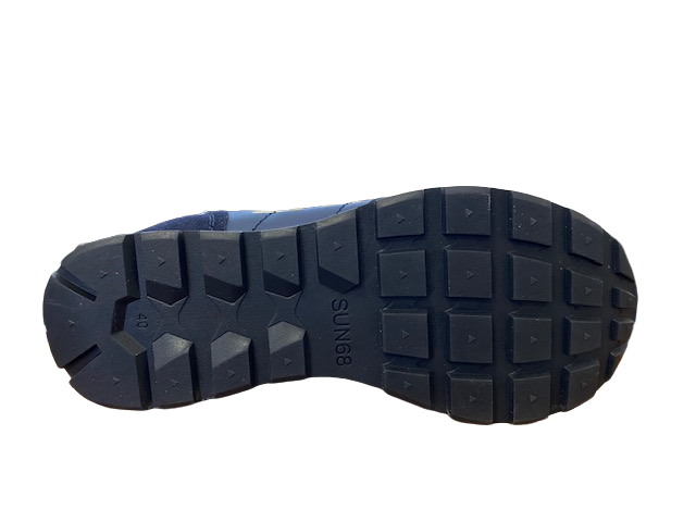 Sun68 scarpa sneakers da uomo Tom Classic in pelle Z42104 07 blu