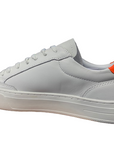 Sun68 Sneakers da uomo Skate Z42125 0164 bianco-arancio fluo