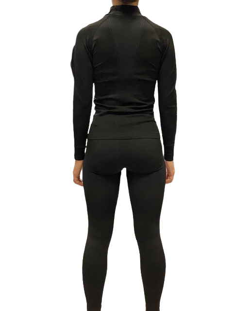 AST Pantalone intimo termico da donna multisport R18N KKT T15H 2V nero