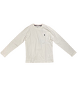 U.S. Polo Assn. T-shirt manica lunga da uomo Will 6314834502 101 bianco
