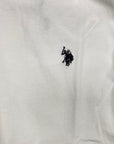 U.S. Polo Assn. T-shirt manica lunga da uomo Will 6314834502 101 bianco