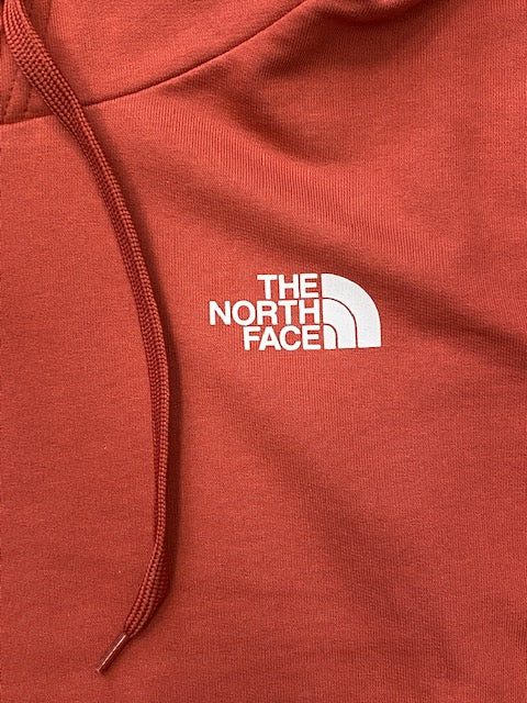 The North Face Felpa con Cappuccio da uomo Seasonal Drew NF0A2S57UBR1 rosso