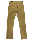 Trez Pantalone elasticizzato da uomo in velluto a coste piccole Prot-Cord T M45732 306 beige