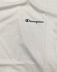 Champion T-shirt da uomo manica lunga 218293 WW001 WHT bianca