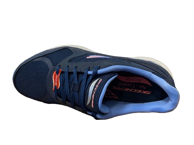 Skechers scarpa da donna per il tempo libero Arch Fit D&#39;Lux 149686/NVBL blu