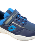 Lotto Scarpa da ginnastica con laccio elastico da bambino Spacelite AMF II CL S 218185 8EW blu