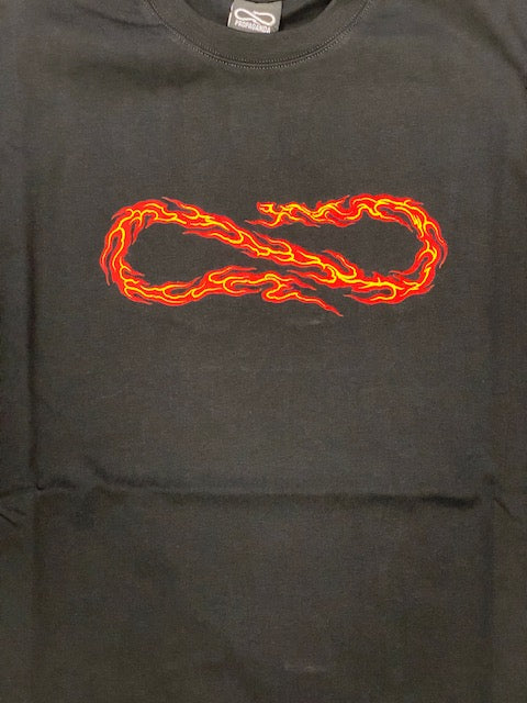 Propaganda T-shirt Flame 155 01 black