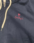 Smithy's felpa da uomo con cerniera intera e cappuccio SW00MFE202 navy