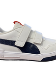 Puma sneakers da bambino con strappi Multiflex SL V Infant 380741 11 white-peacoat