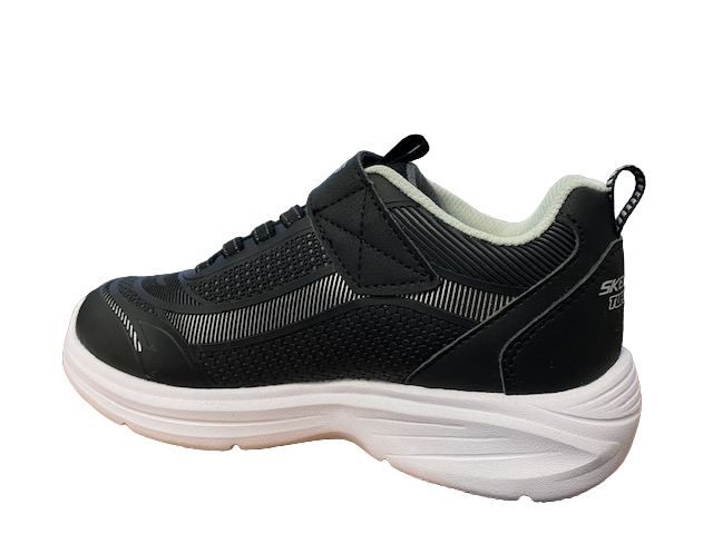 Skechers scarpa da ginnastica da bambino Hyper Blitz Hydro Tronix 403861L/BKSL nero argento