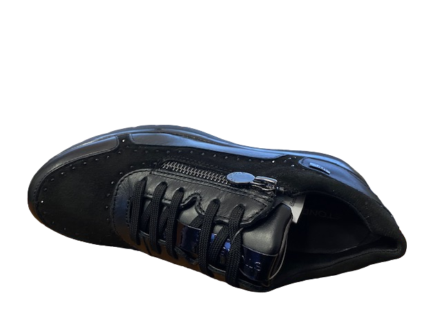 Stonefly sneakers da donna in nappa impermeabile Cleryn HDRY11 Nappa 216684 000 black