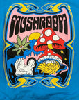 Mushroom Felpa con cappuccio 29003-53 turchese