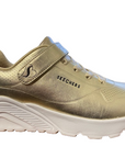 Skechers Sneakers da ragazza Uno Lite Chrome Steps 310453L/GLD oro