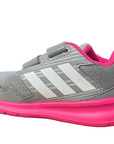 Adidas scarpa da ginnastica da bambina AltaRun CF BA9412 grigio-rosa