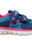 Skechers sneakers da bambina Synergy Knittabit 80844N NVHP blu