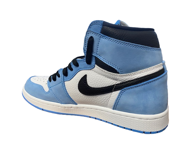 Nike sneakers alta da uomo Air Jordan 1 Retro High OG 555088 134 bianco blu nero