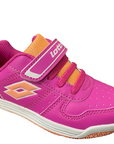 Lotto scarpa da tennis da bambina Set Ace XI S9485 rosa