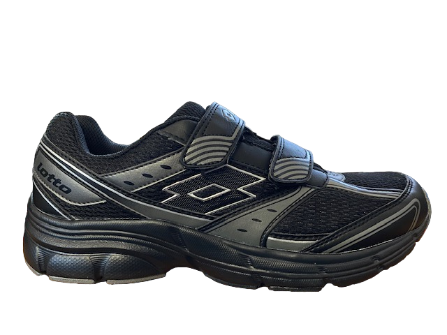 Lotto scarpa da walking da uomo con velcro Antares VI R5957 black