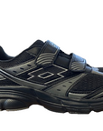 Lotto scarpa da walking da uomo con velcro Antares VI R5957 nero