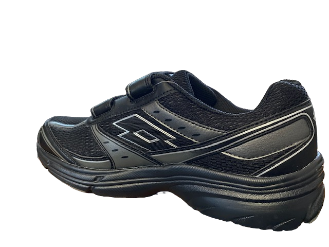 Lotto scarpa da walking da uomo con velcro Antares VI R5957 nero