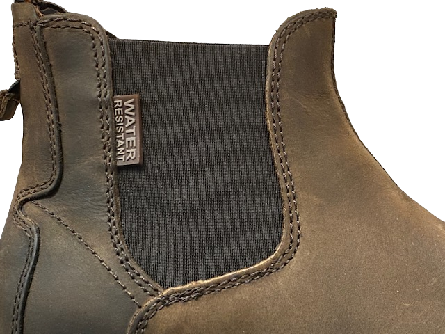 Shooters Stivaletto in pelle da uomo Tronchetto con elastico resistente all&#39;acqua S3634 06 dark brown-brown