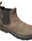 Shooters Stivaletto in pelle da uomo Tronchetto con elastico resistente all'acqua S3634 06 dark brown-brown