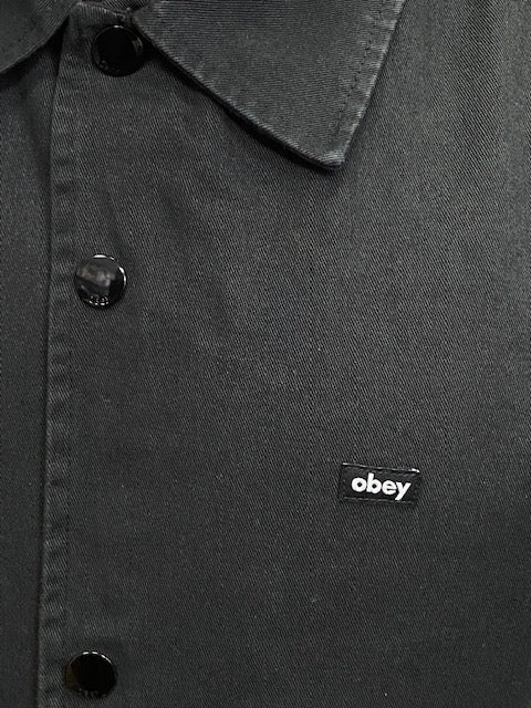 Obey giacca leggera da uomo Saucer 121800503 nero
