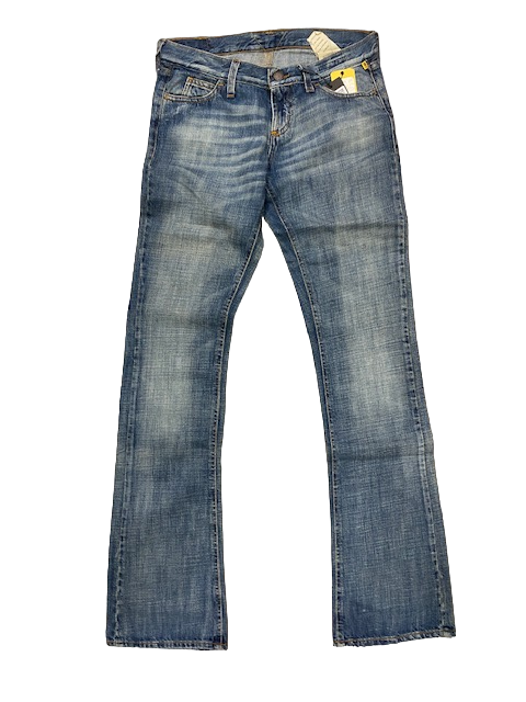 Meltin&#39;Pot pantalone Jeans a zampa da Donna Nicole DK440 D1011 DMBL blu