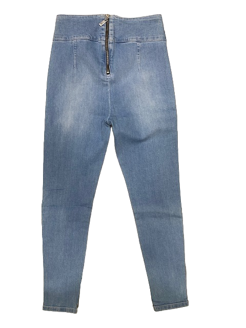 Relish Jeans Pantalode in jeans da donna a vita alta Chelline/a DP807135021 1799 blu