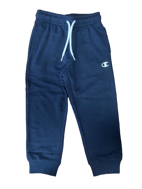 Champion Pantalone da tuta sportivo da bambino Legacy Basics Powerblend con polsino 306456 BS501 NNY blue marino