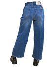 CafèNoir Pantalone Jeans Denim Culotte C7JJ1015 B048 blu medio